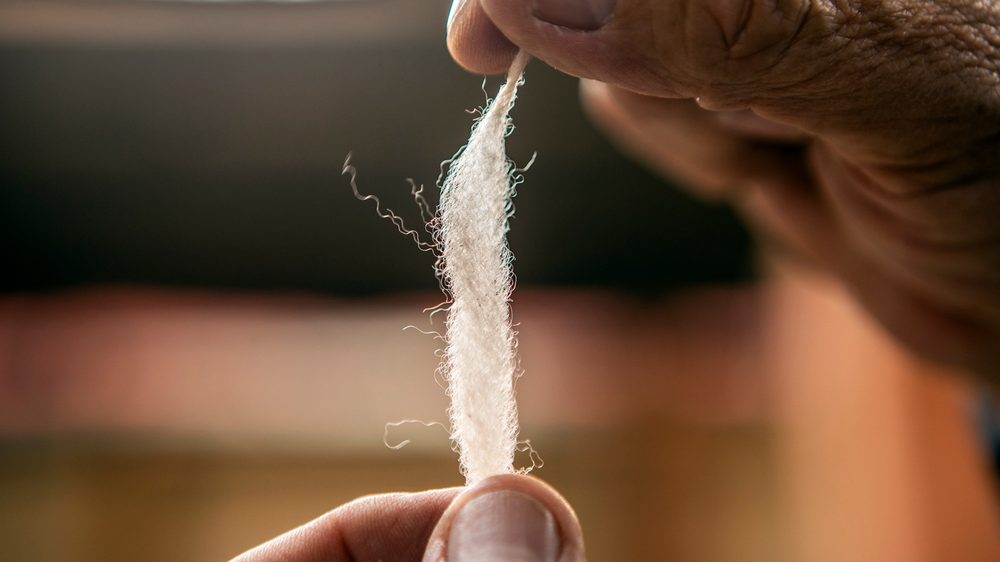 How alpaca fiber is graded by fineness